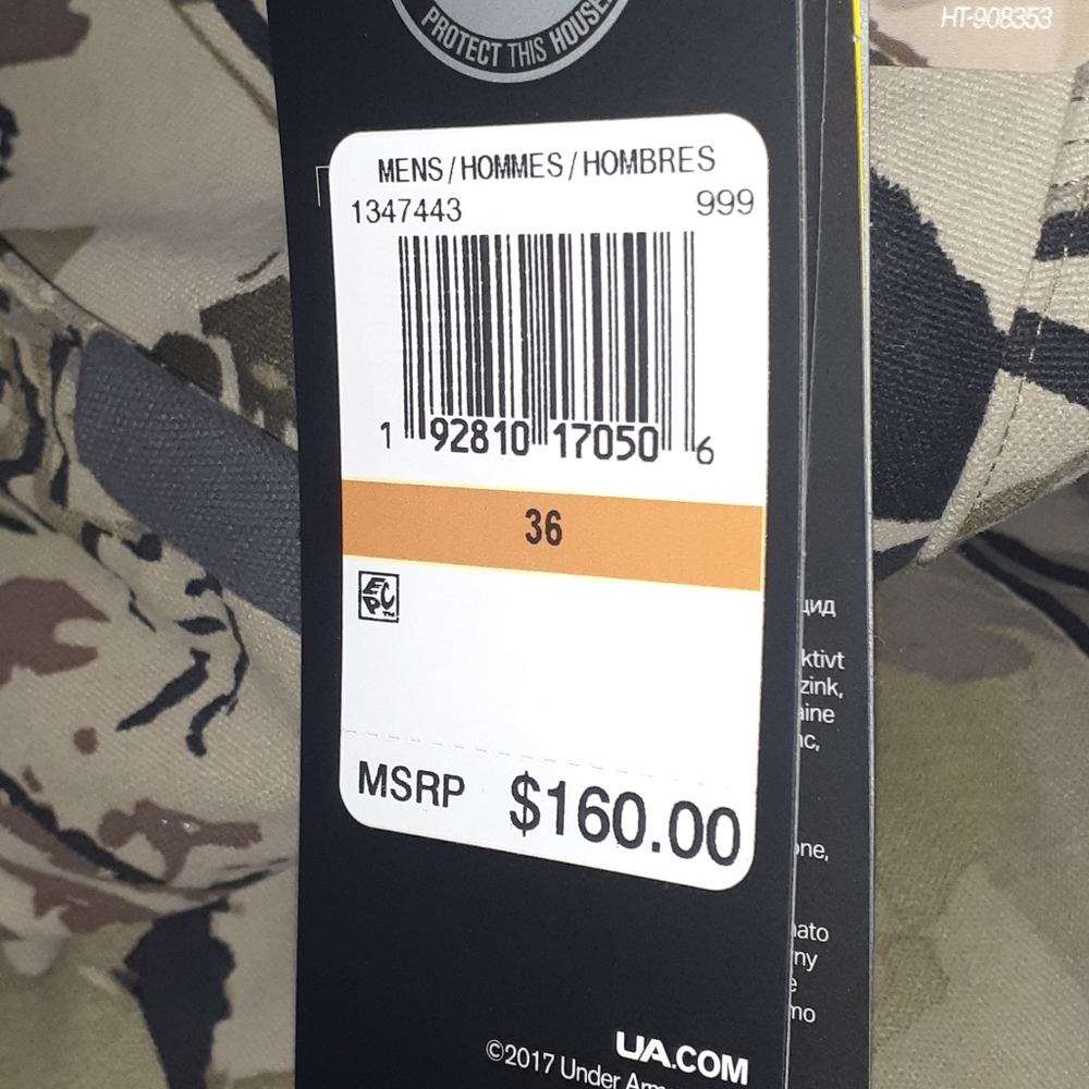 Under Armour Barren Camouflage Hunting Pants - Picture 9 of 10